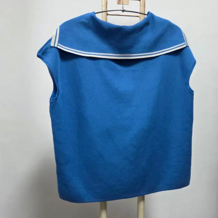[BUNJANG] Karl Lagerfeld Kara Neck Summer Knit / 칼라거펠트  카라넥 여름니트