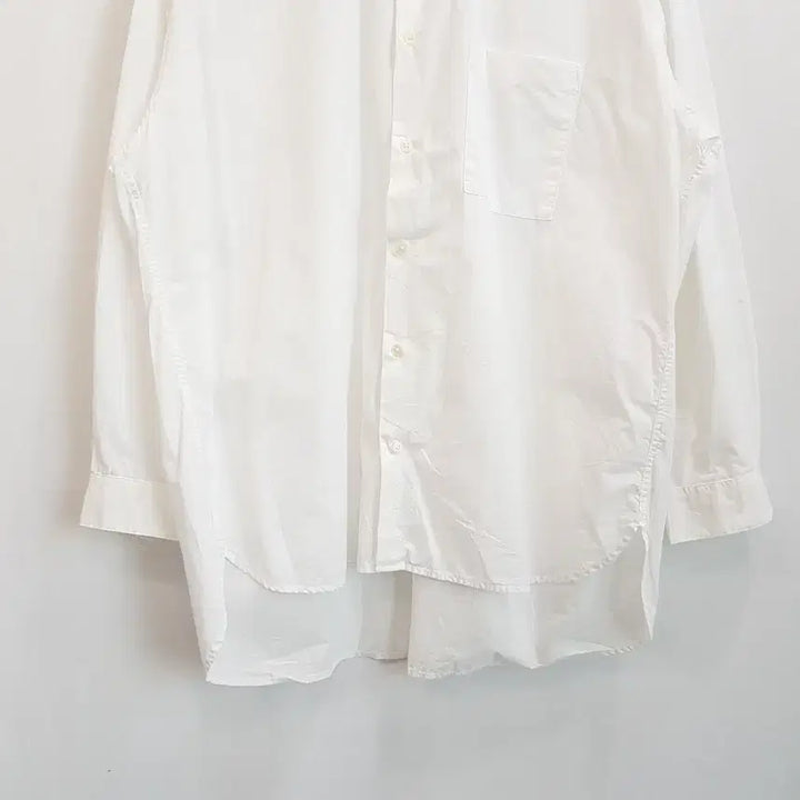 [BUNJANG] Uniqlo White Oversized Long Sleeve Shirt Men&