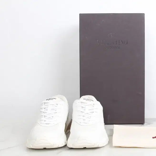 [BUNJANG] Valentino Bounce Sneakers White / 발렌티노 바운스 스니커즈 화이트 36.5(235)