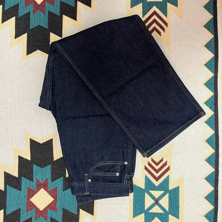 [SOLD OUT] [71(28)] 유니클로 와이드 배기 진 69 NAVY