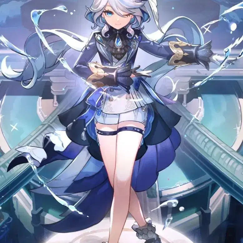 [BUNJANG] Genshin Impact Furina (Pneuma Version) Cosplay Set / (한동안 4.5) 푸리나 코스 *급전!!*