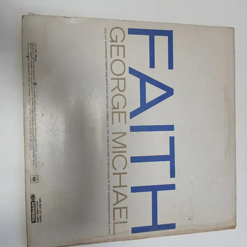 [BUNJANG] George Michael Faith LP Record / 조지 마이클 Faith LP 음반