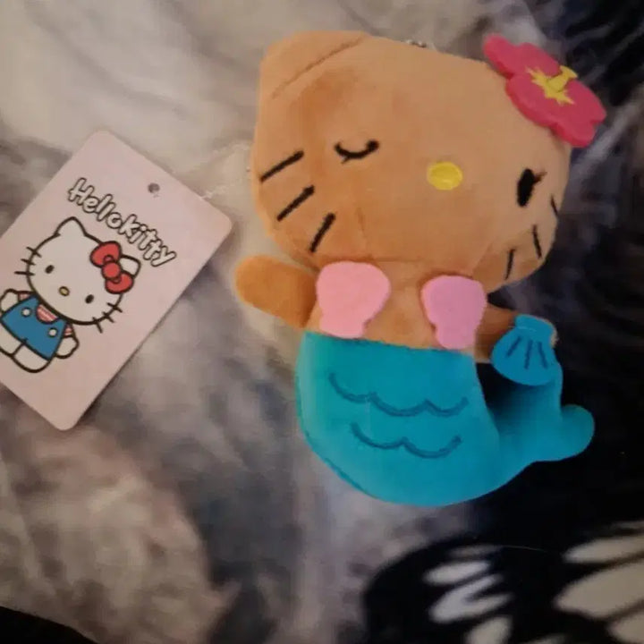 [BUNJANG] Hello Kitty Little Mermaid Doll Keychain New / 헬로키티 인어공주 인형 키링 새상품