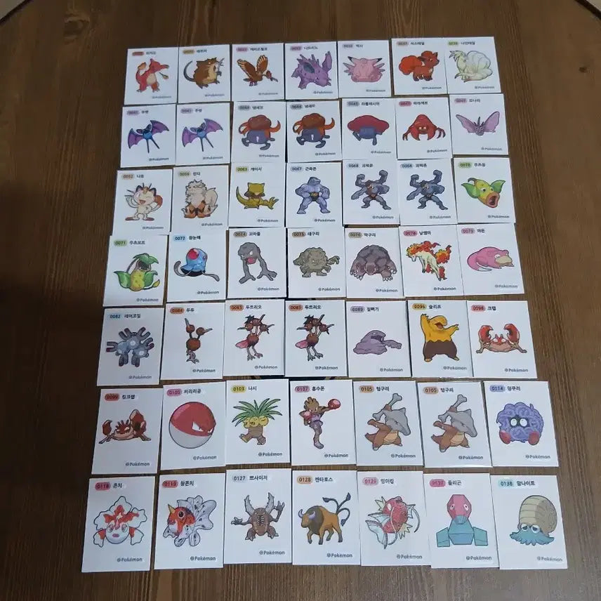 [BUNJANG] Pokemon Sticker Collection Season 2 - Single Choice / 포켓몬띠부씰 시즌2 1개 선택 포켓몬띠부띠부씰
