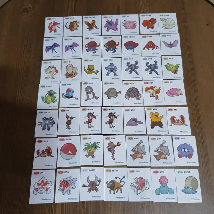 [BUNJANG] Pokemon Sticker Collection Season 2 - Single Choice / 포켓몬띠부씰 시즌2 1개 선택 포켓몬띠부띠부씰