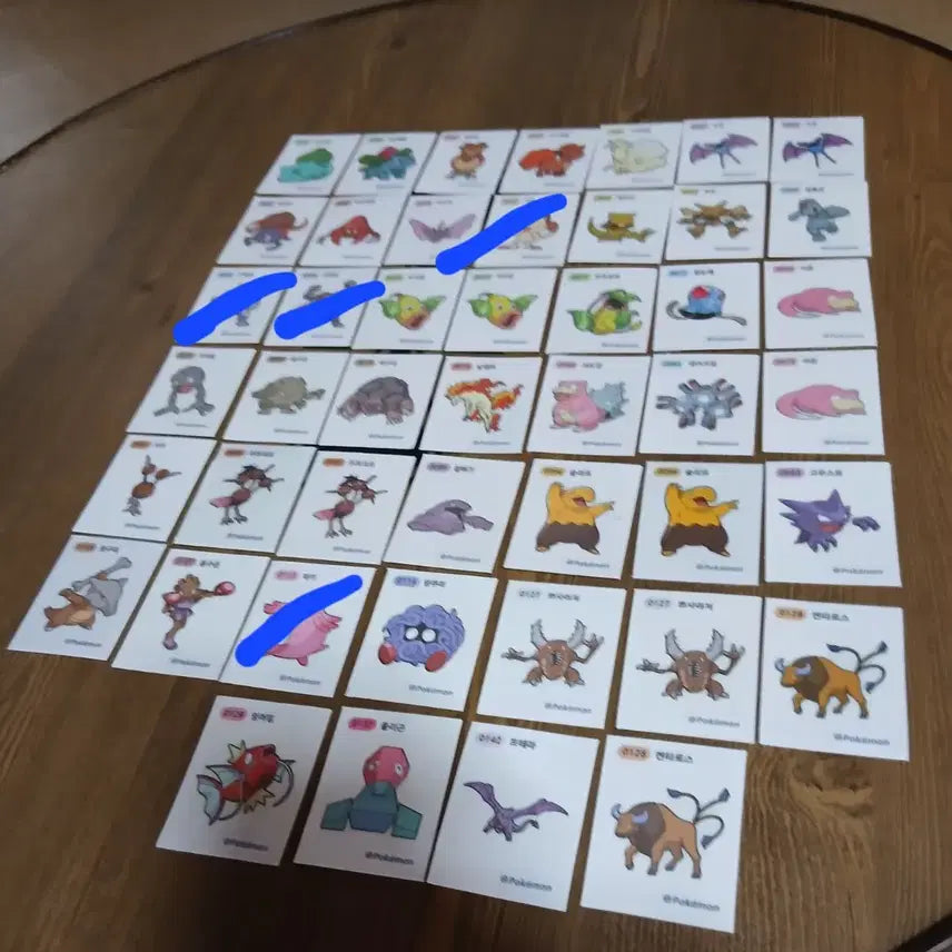 [BUNJANG] Pokemon Sticker Collection Season 2 - Single Choice / 포켓몬띠부씰 시즌2 1개 선택 포켓몬띠부띠부씰