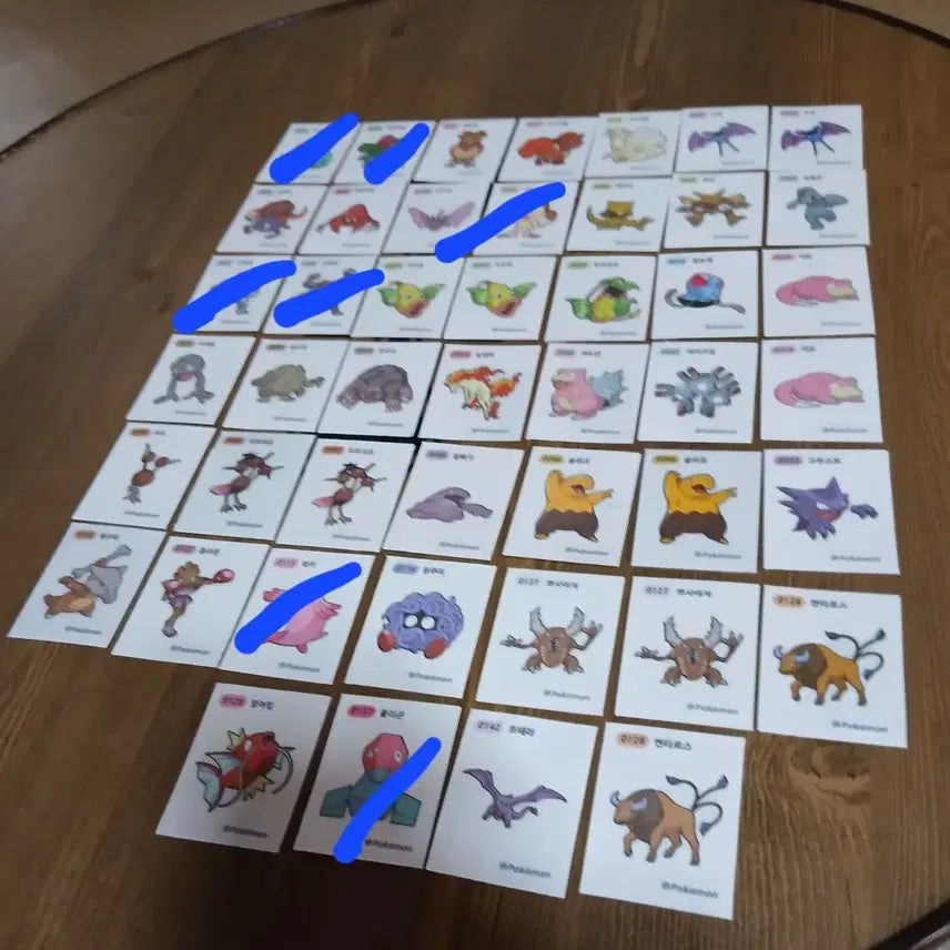 [BUNJANG] Pokemon Sticker Collection Season 2 - Single Choice / 포켓몬띠부씰 시즌2 1개 선택 포켓몬띠부띠부씰
