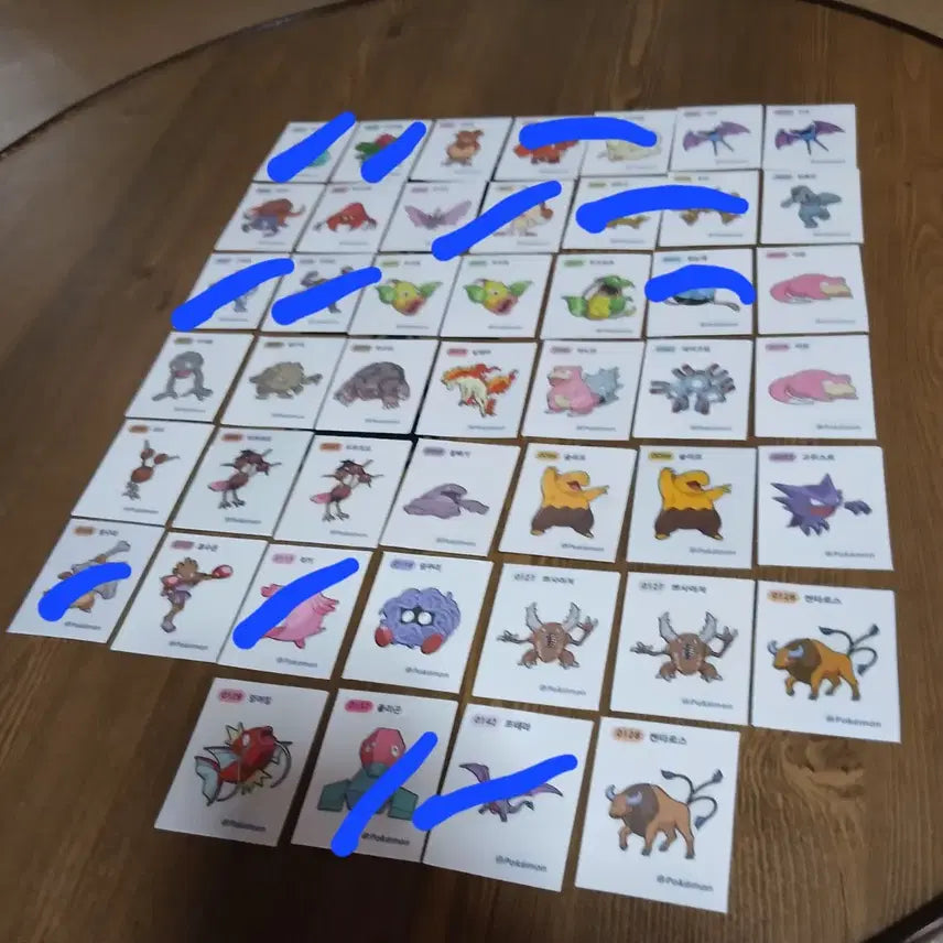 [BUNJANG] Pokemon Sticker Collection Season 2 - Single Choice / 포켓몬띠부씰 시즌2 1개 선택 포켓몬띠부띠부씰