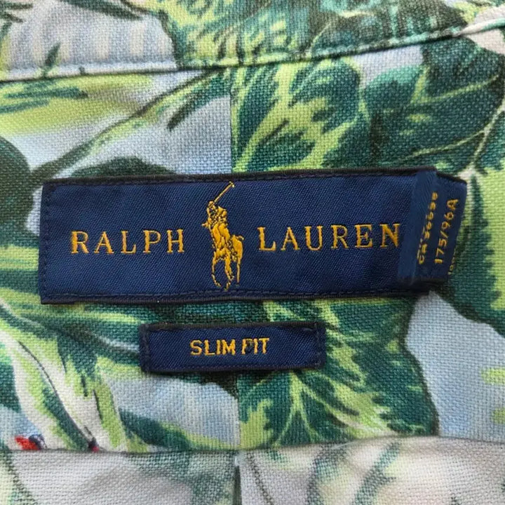 [BUNJANG] Ralph Lauren Flower Pattern Hawaiian Cotton Shirt / 랄프로렌 플라워 패턴  하와이안 셔츠