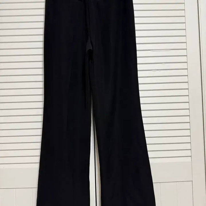 [BUNJANG] RECTO Color-Block Slit Banding Slacks / 렉토 배색 슬릿 밴딩슬랙스