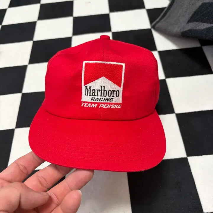 [BUNJANG] Marlboro Vintage Racing Ball Cap Red / 말보로 빈티지 레이싱 볼캡 레드 팝니다