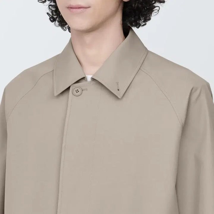 [BUNJANG] MUJI Trench Coat Sand Beige Size S / 무인양품 MUJI 트렌치코트 새상품