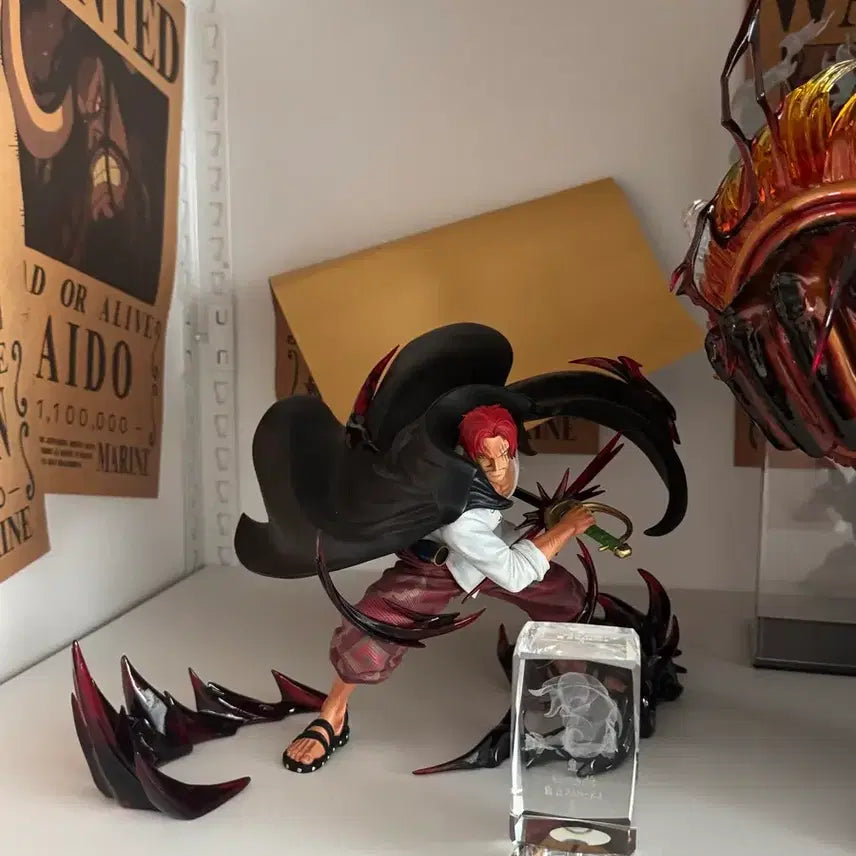 [BUNJANG] One Piece Shanks Resin Statue (Damaged) / (파손)원피스 lx샹크스 레진 피규어