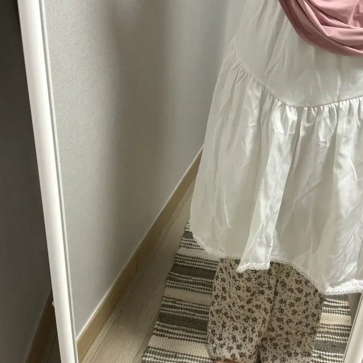 [BUNJANG] Lace Layered Midi Skirt / 레이스 레이어드 스커트
