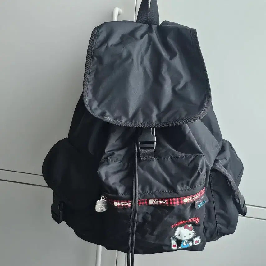 [BUNJANG] Hello Kitty Backpack Black / 헬로키티 백팩 블랙