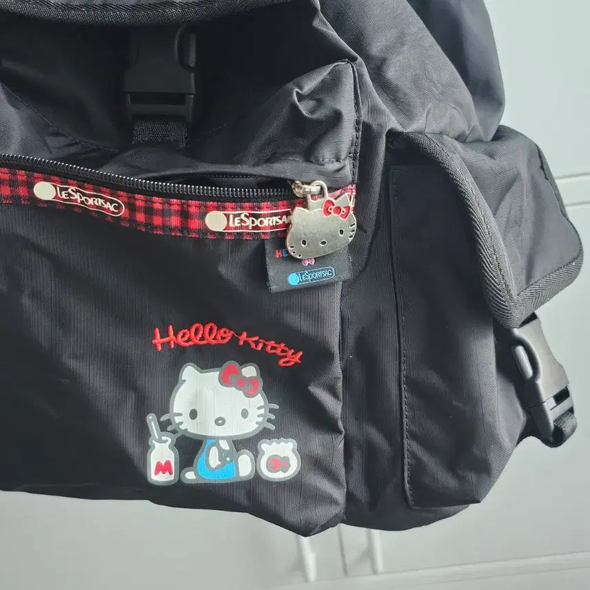 [BUNJANG] Hello Kitty Backpack Black / 헬로키티 백팩 블랙