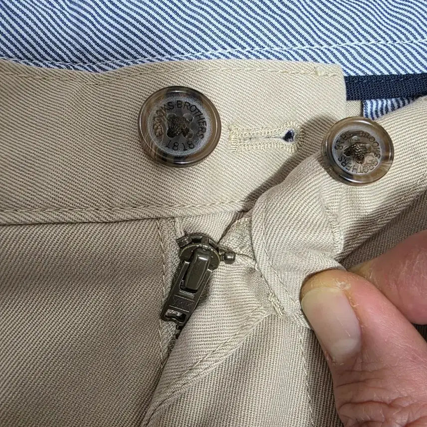 [BUNJANG] Brooks Brothers Chino Half Pants Shorts / [새제품] 브룩스브라더스 치노 하프팬츠 반바지 38