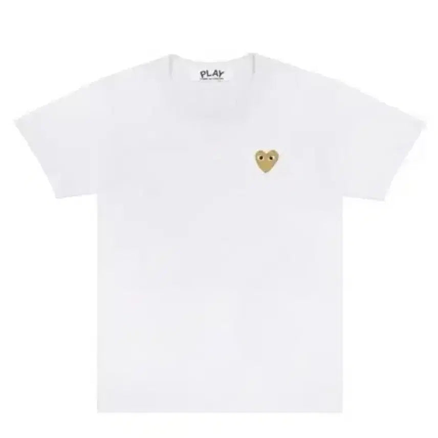 [BUNJANG] Comme des Garçons Gold Emblem T-Shirt / 꼼데가르송 반팔티 골드와펜 25년 신상, 레어템