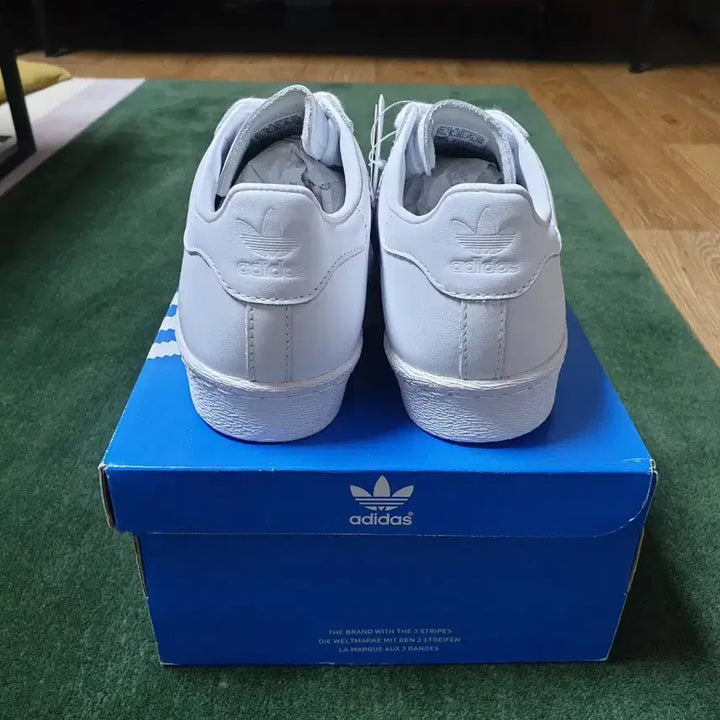 [BUNJANG] Adidas Superstar White Red Point Sneakers (Size 225) / (새상품) 아디다스 슈퍼스타 (225 사이즈) 37,000원