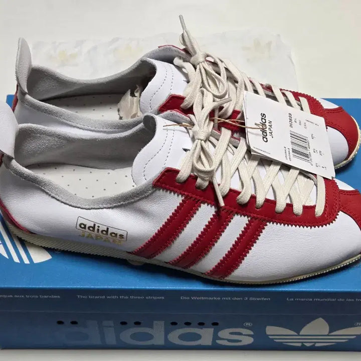 [BUNJANG] Adidas Japan Cloud White Power Red (New) - Size 270 / 아디다스 재팬 클라우드 화이트(새상품)