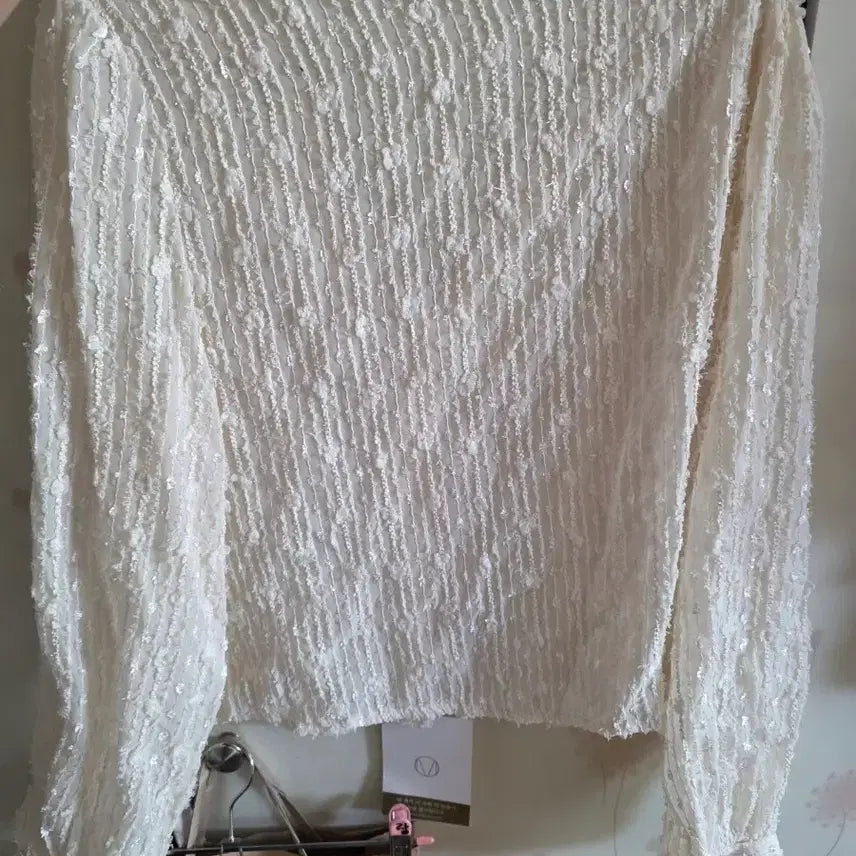 [BUNJANG] Minsshop Ivory Lace Blouse / minsshop 레이스 블라우스 아이보리