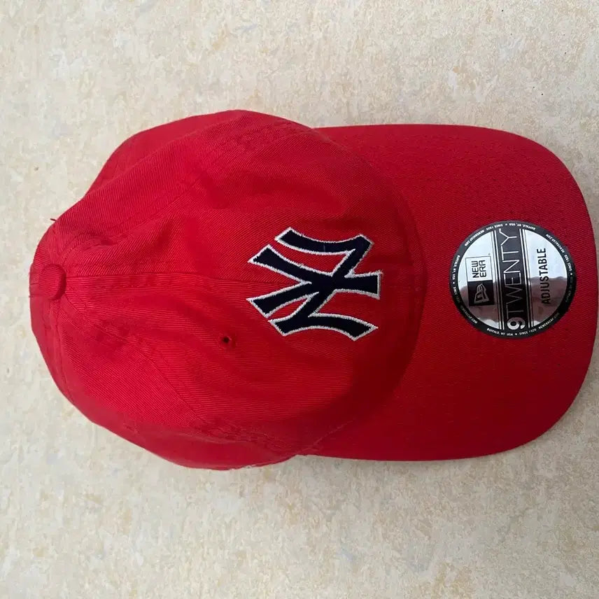 [BUNJANG] Aimé Leon Dore Red New Era 9TWENTY Adjustable Baseball Cap / 에임레온도르 aime leon dore 모자 팝니다