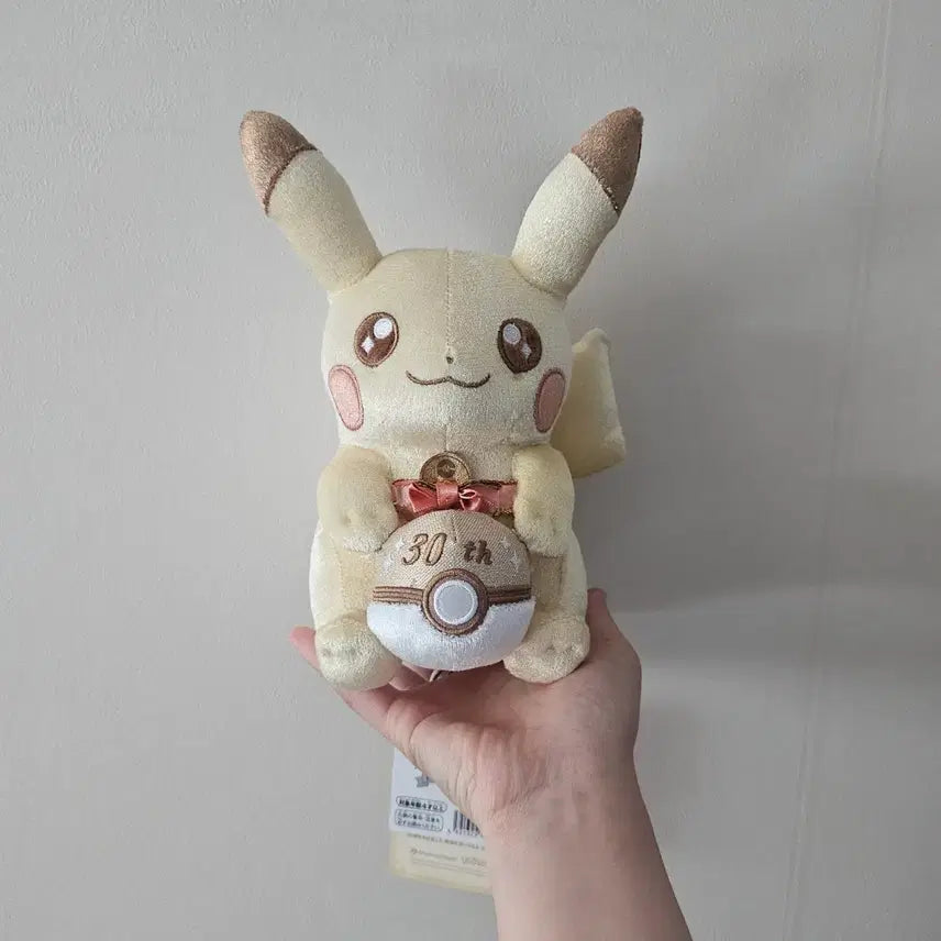 [BUNJANG] Pokemon 30th Anniversary Pikachu Plush / 포켓몬스터 30주년 피카츄 인형 판매합니다