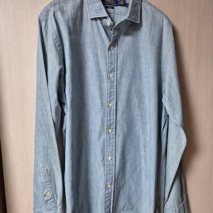 [BUNJANG] Polo Ralph Lauren Chambray Shirt / (정품) 폴로 랄프로렌 샴브레 셔츠 데님셔츠