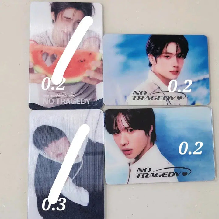 [BUNJANG] TWS No Tragedy Lenticular Photocard / 투어스 No Tragedy 렌트큘러 카드 양도합니다