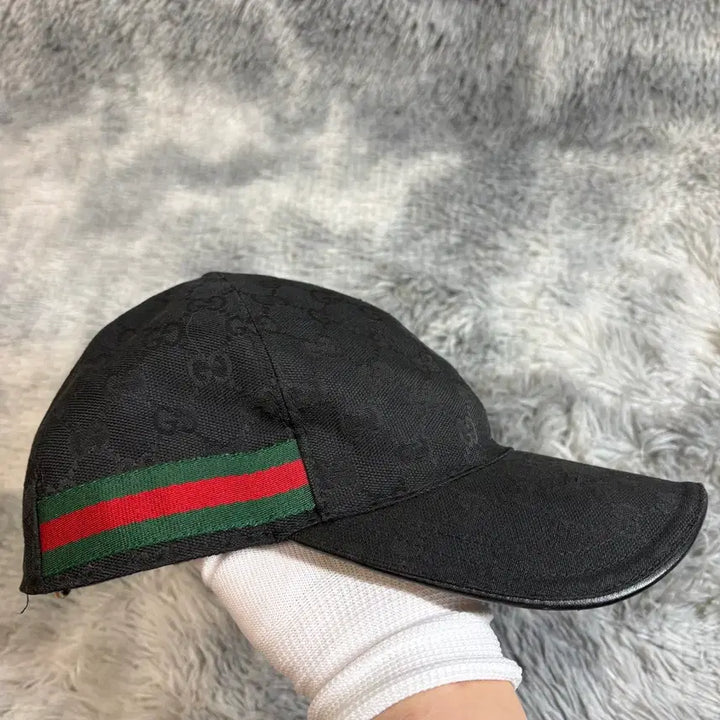 [BUNJANG] Gucci GG Baseball Cap Black / [M,백화점판] 구찌 GG 볼캡 블랙