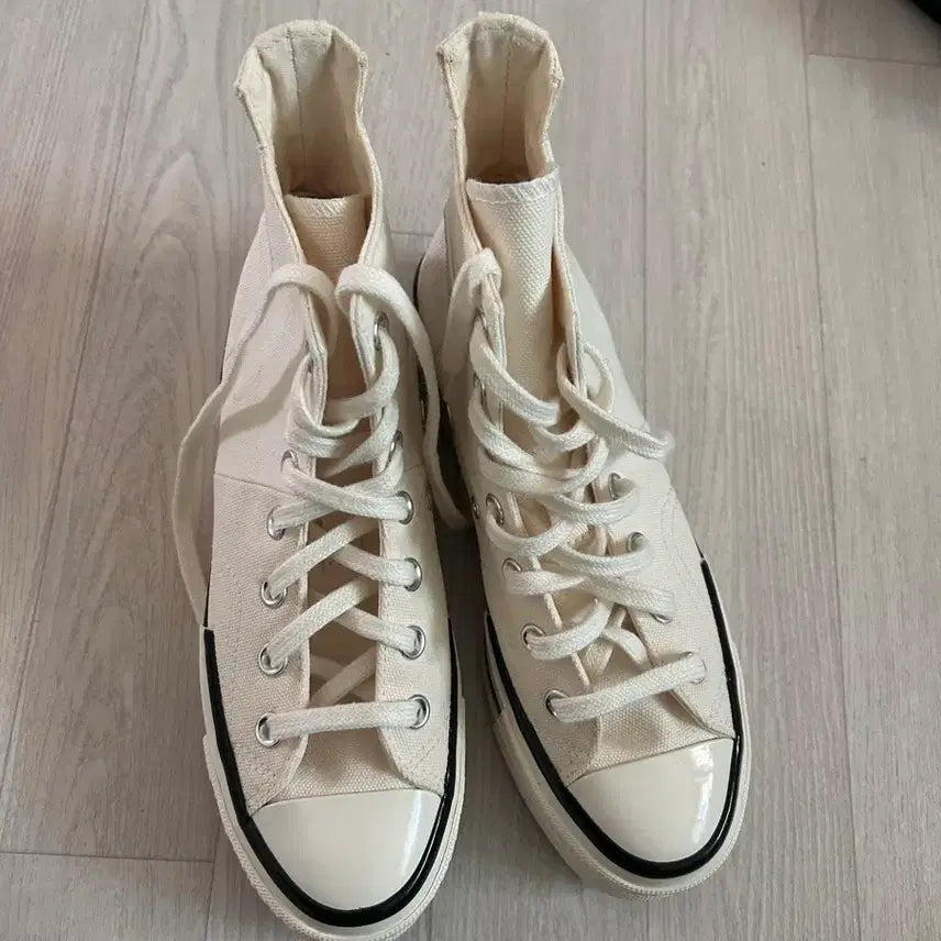 [BUNJANG] Converse Chuck 70 High Plus Egret Sneakers / 컨버스 척 70 하이 플러스 에그렛 240mm