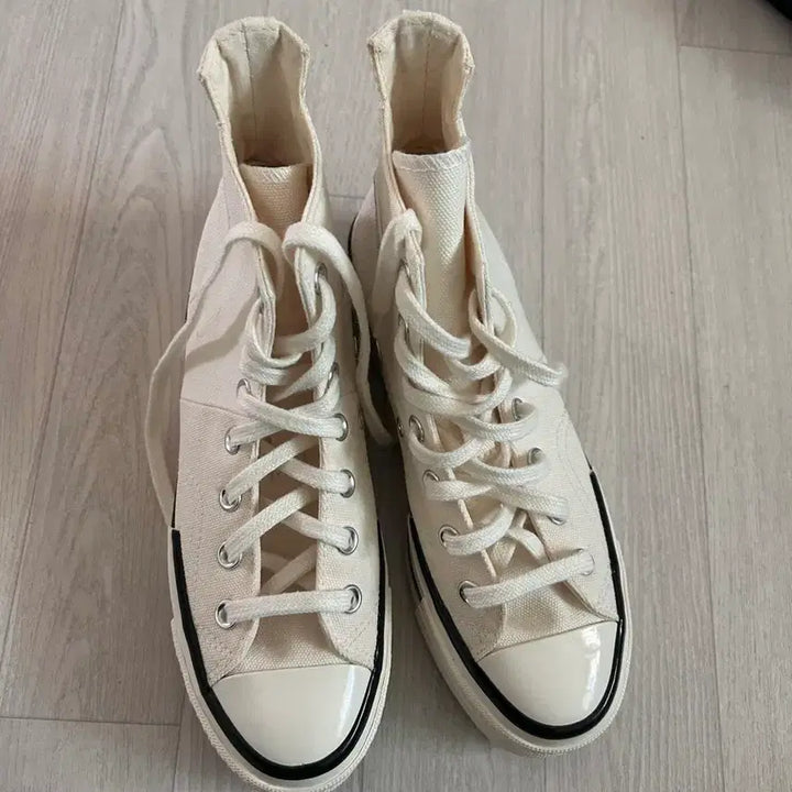 [BUNJANG] Converse Chuck 70 High Plus Egret Sneakers / 컨버스 척 70 하이 플러스 에그렛 240mm