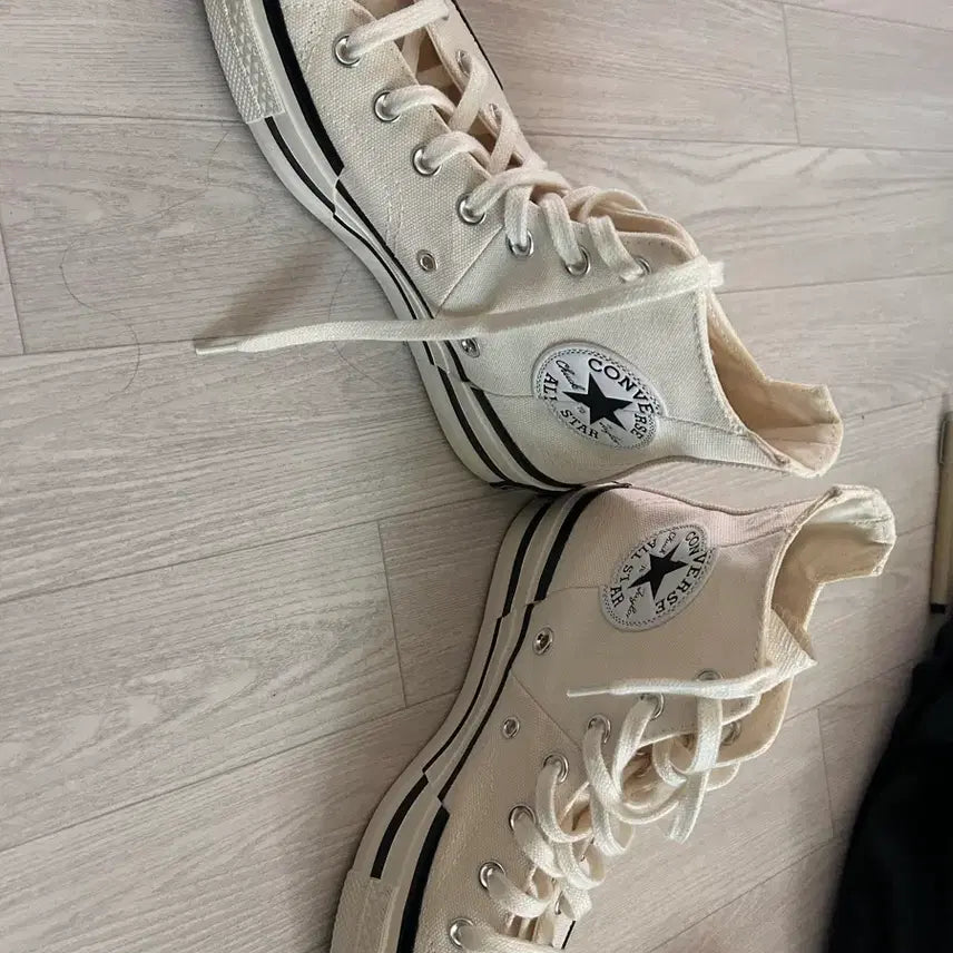 [BUNJANG] Converse Chuck 70 High Plus Egret Sneakers / 컨버스 척 70 하이 플러스 에그렛 240mm