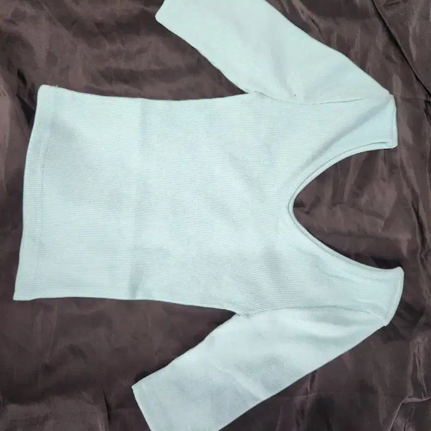 [BUNJANG] Dasoul Ribbed Crop T-Shirt / 다소울 골지 크롭티 4칼라 프리
