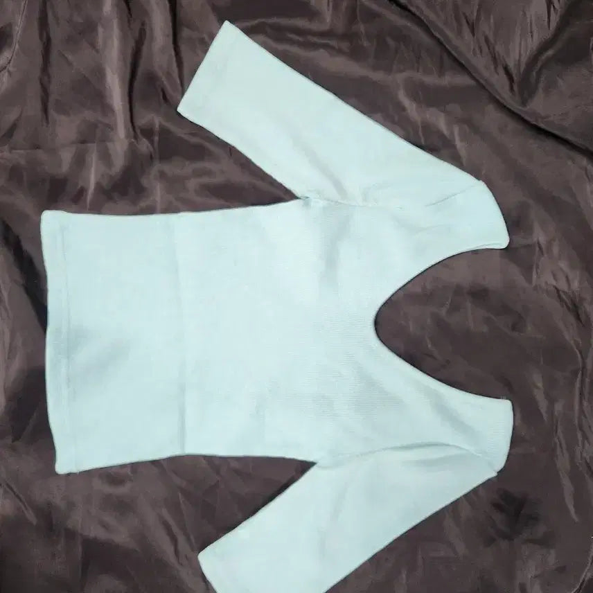 [BUNJANG] Dasoul Ribbed Crop T-Shirt / 다소울 골지 크롭티 4칼라 프리