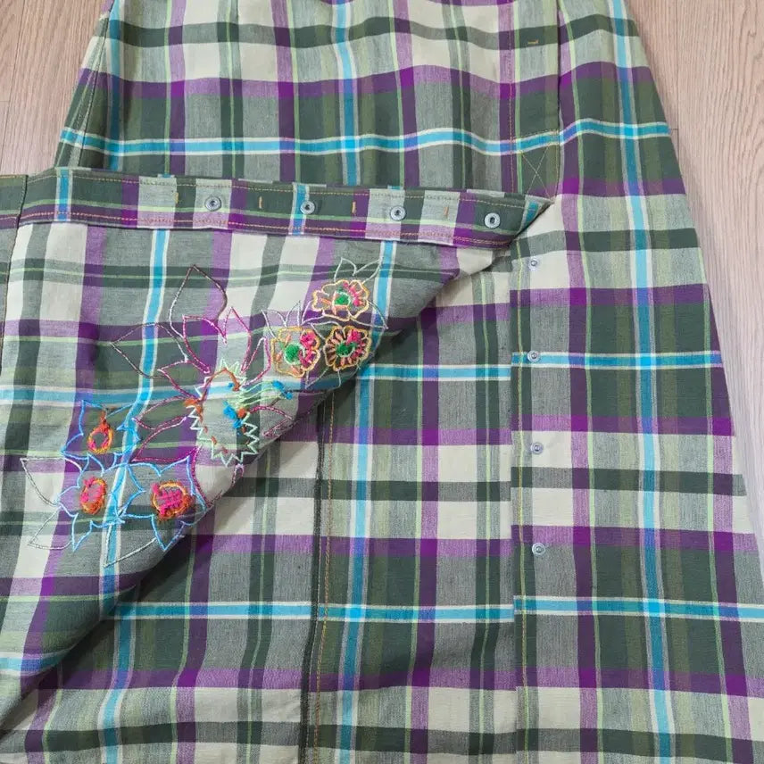 [BUNJANG] Oilily Unique Checkered Skirt / 오일릴리(OILILY) 유니크 치마