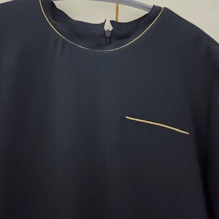 [BUNJANG] KUHO Silk Blend Layered Blouse / 제일모직 구호(KUHO) 실크 레이어드 블라우스