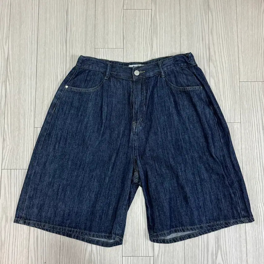 [BUNJANG] Goodlife Works Indigo Denim Bermuda Shorts XL / 굿라이프 웍스 데님 숏팬츠 반바지 xl 컨디션s급 인디고