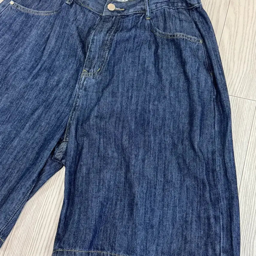 [BUNJANG] Goodlife Works Indigo Denim Bermuda Shorts XL / 굿라이프 웍스 데님 숏팬츠 반바지 xl 컨디션s급 인디고