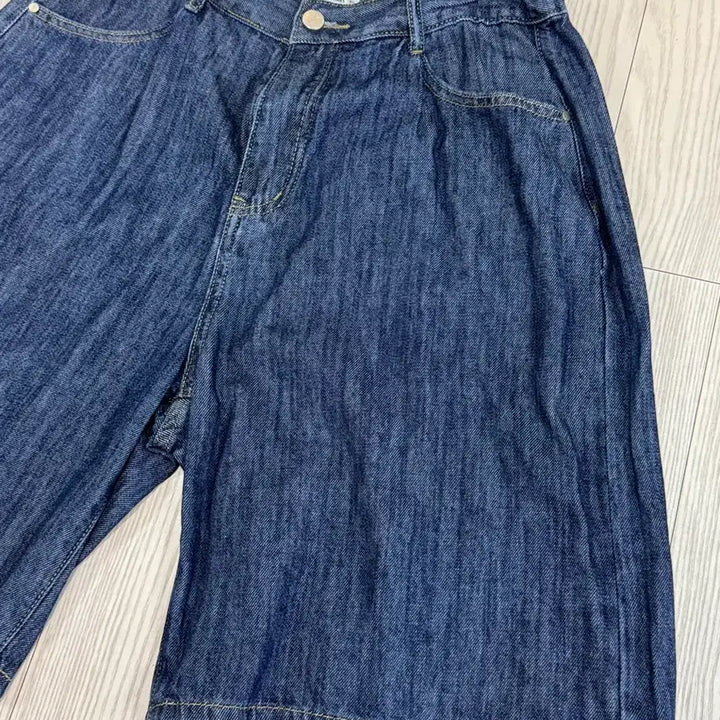 [BUNJANG] Goodlife Works Indigo Denim Bermuda Shorts XL / 굿라이프 웍스 데님 숏팬츠 반바지 xl 컨디션s급 인디고