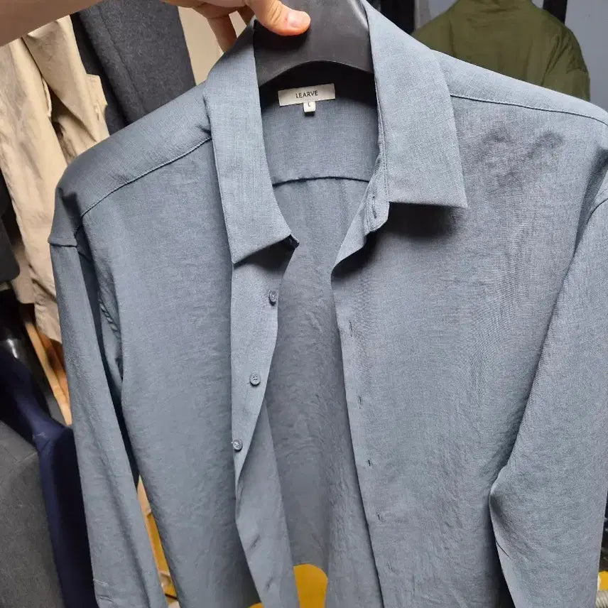[SOLD OUT] 르아브 라이크린넨 셔츠 L