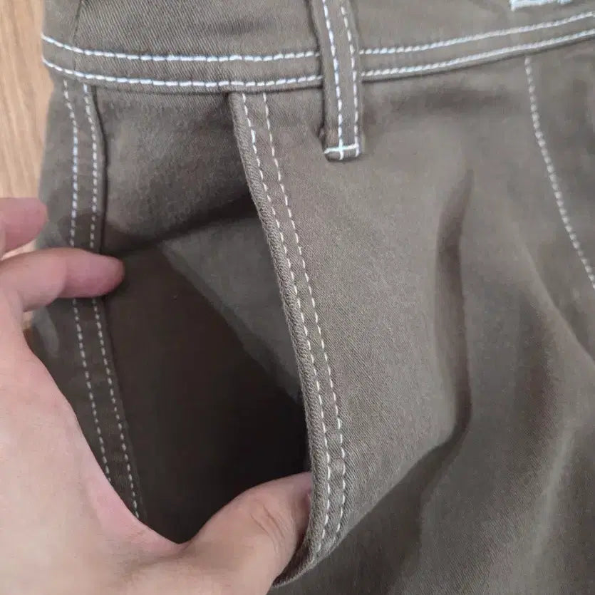 [BUNJANG] Studio Tomboy Cocoa Stitch A-Line Midi Skirt / 스튜디오 톰보이 (Studio Tomboy) 치마