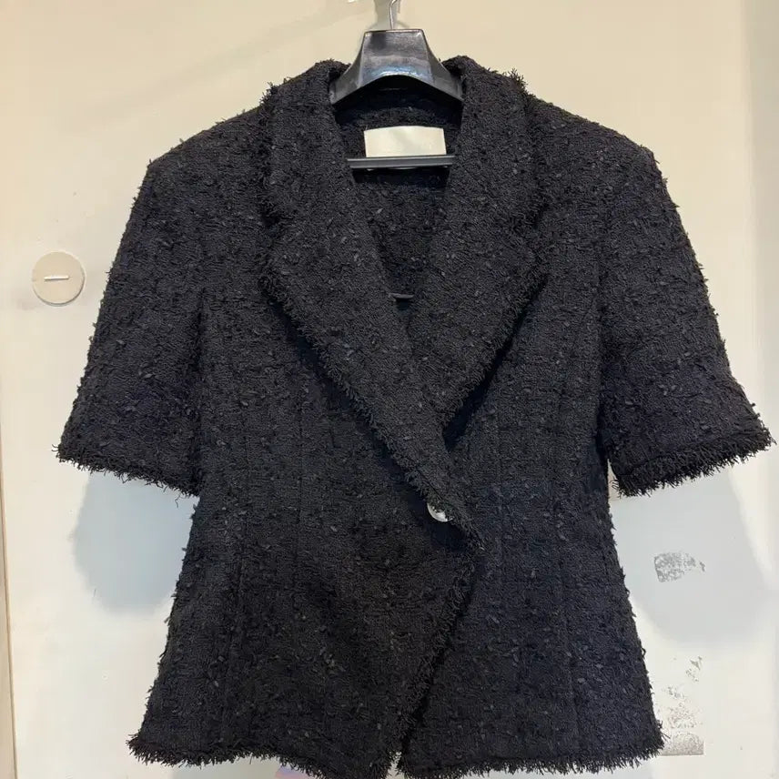 [BUNJANG] Art is Over Tweed Jacket / art is over아트이즈오버 반팔 트위드자켓