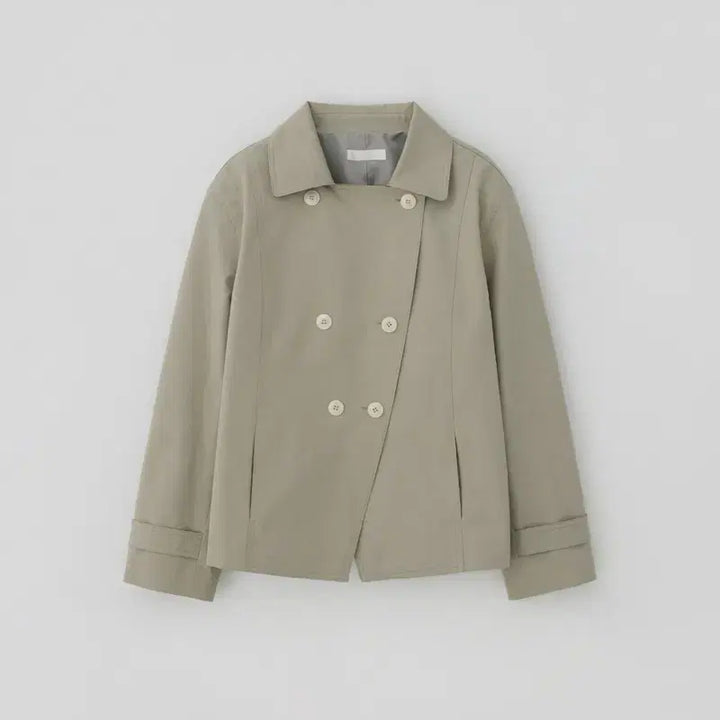 [BUNJANG] Thanat Double Half Trench Coat / (새상품) 타낫 더블 하프 트렌치 코트