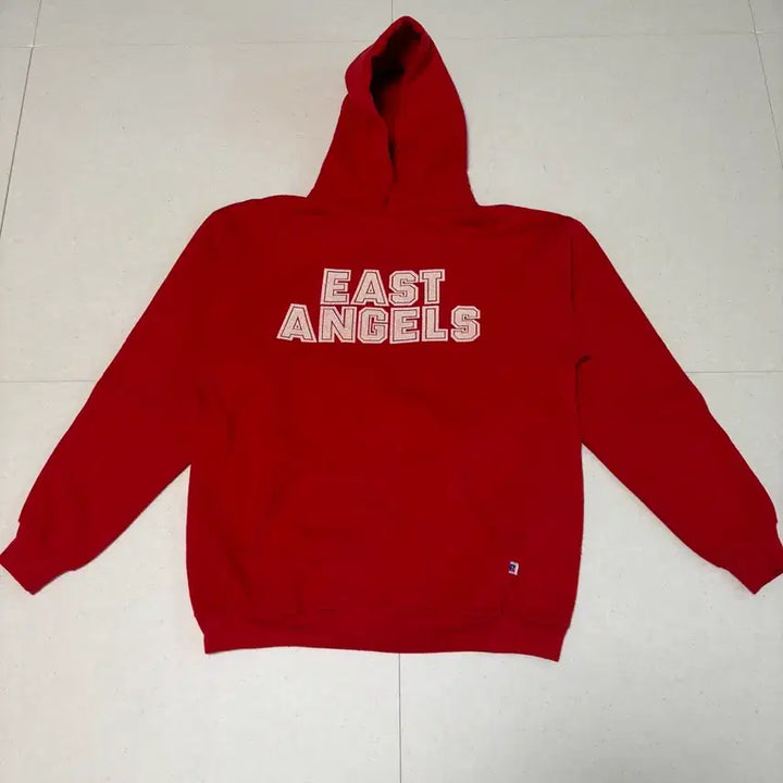 [BUNJANG] 90s USA Russell Athletic Hoodie Red XL / Usa 90s 러셀 애슬레틱 후드  레드 XL