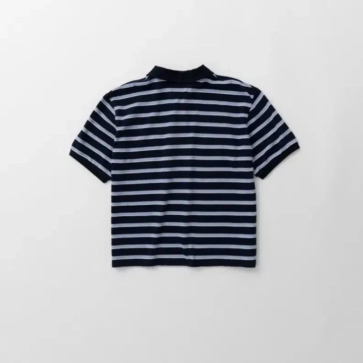 [BUNJANG] Haig A Relaxed Pique T-Shirt Navy Stripe / 헤이그 a relaxed pique t-sh (navy stripe)