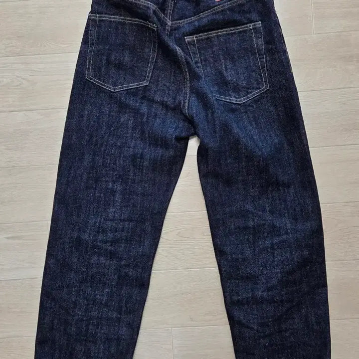 [BUNJANG] Outstanding 40S Selvage Straight Indigo Denim Pants / 아웃스탠딩 40S 셀비지 스트레이트 인디고 팬츠