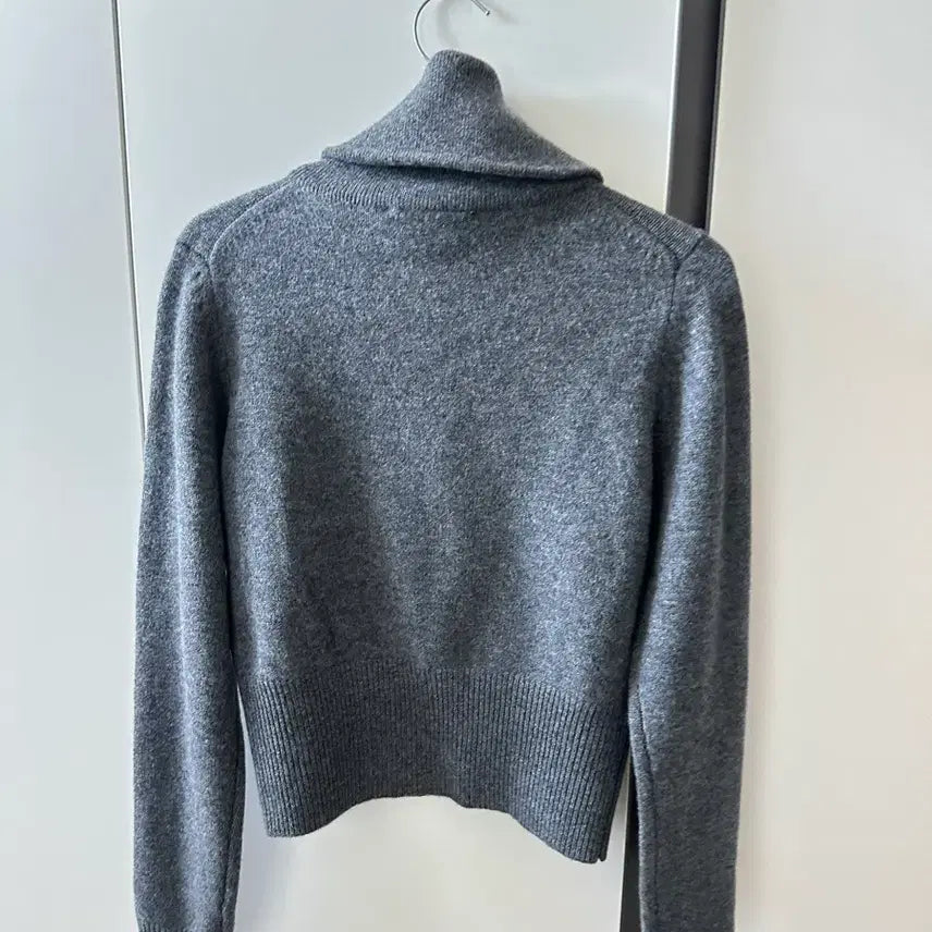[BUNJANG] New Knit Zip-Up / 니트집업 새상품