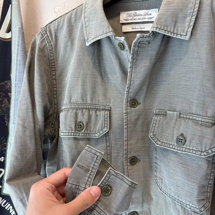 [BUNJANG] REMI RELIEF Shirt Jacket / 레미릴리프 셔츠 자켓