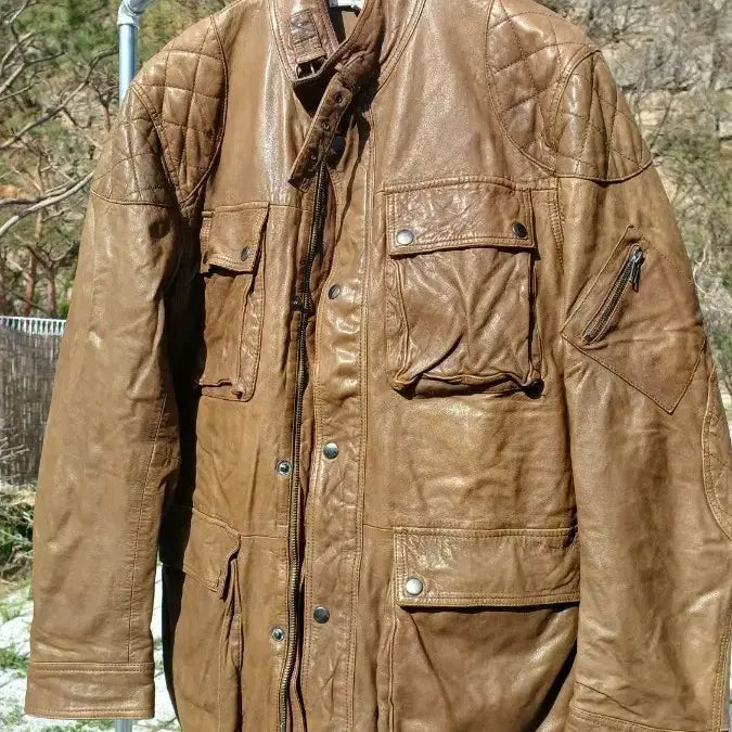 [BUNJANG] What Goes Around Comes Around Premium Quilted Leather Rider Jacket (Men&
